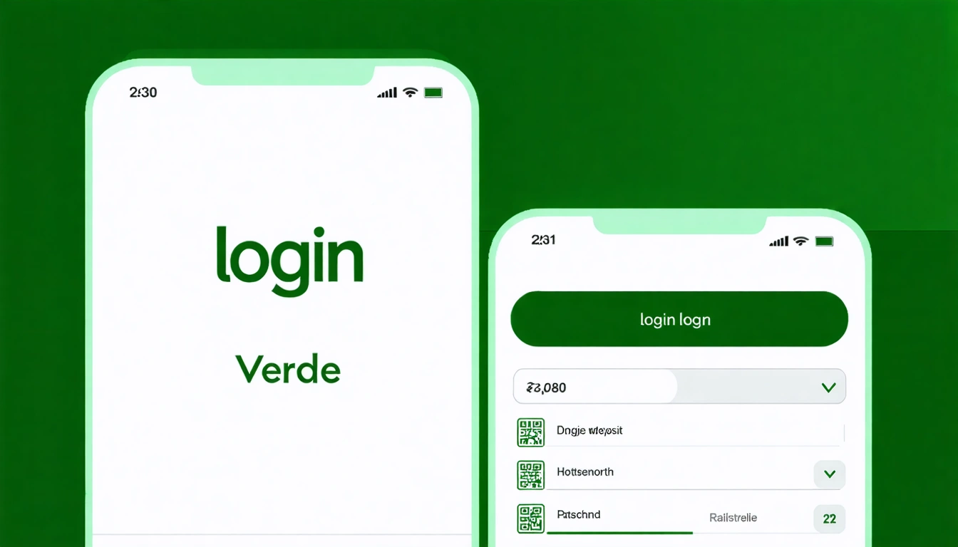 login Verde